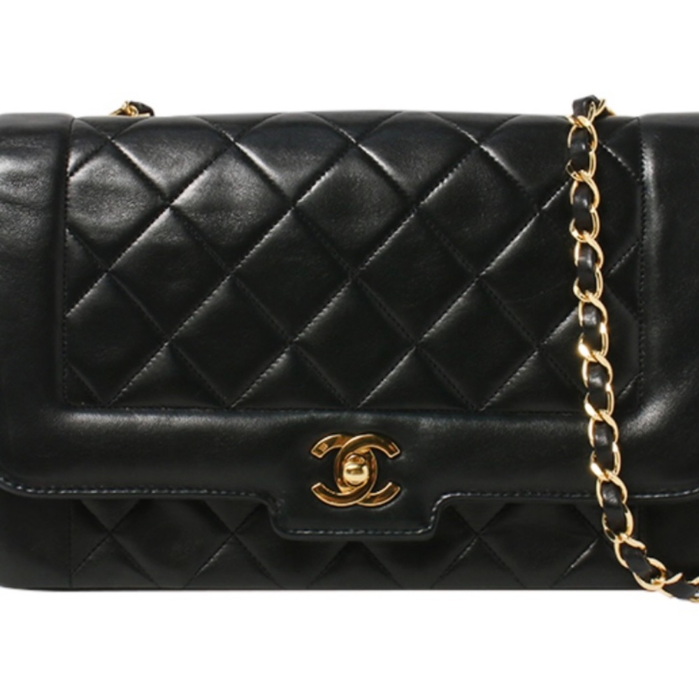 💯 Authentic vintage CHANEL 1990s Diana Flap Bag
